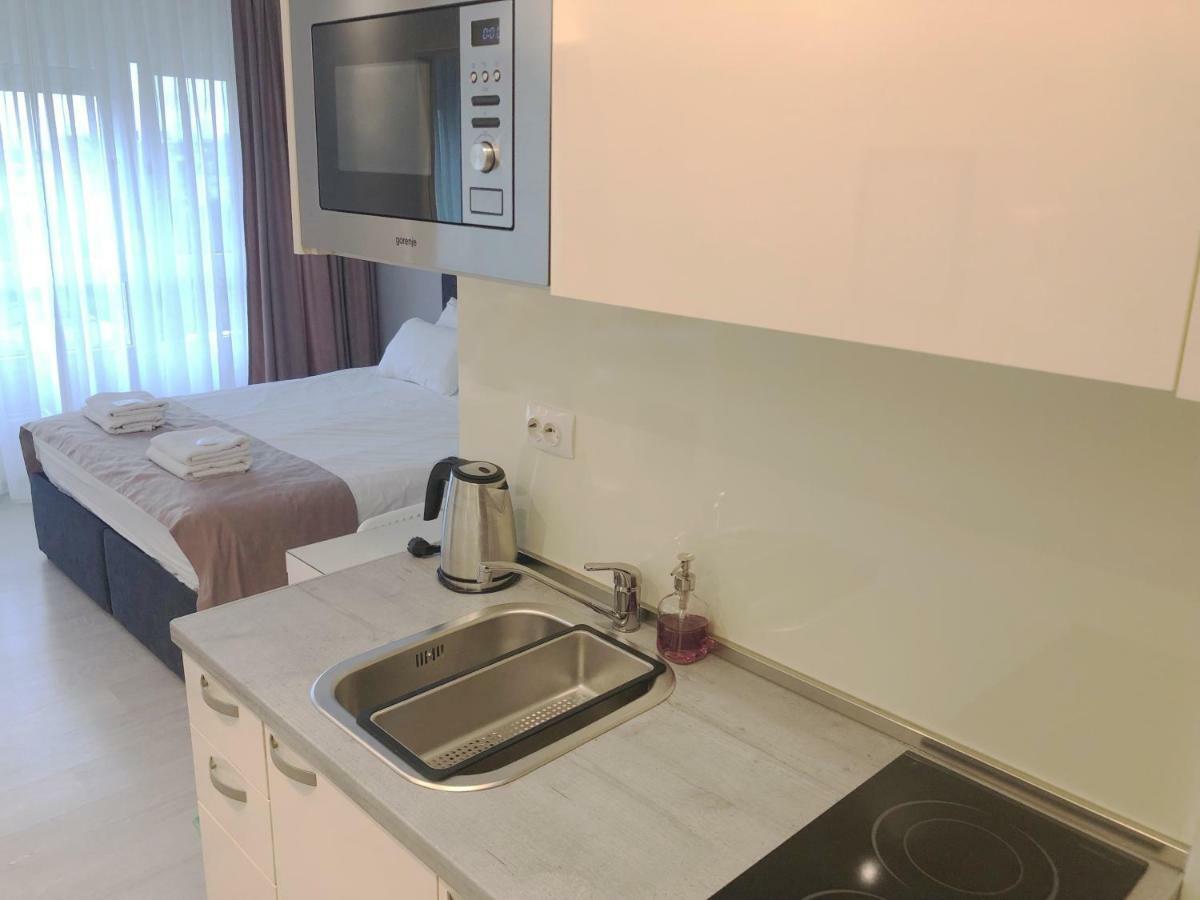 Penthouse “Sky 16” Studio Apartment Zágráb Kültér fotó